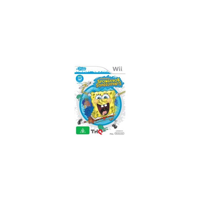 Wii u draw on sale spongebob squigglepants