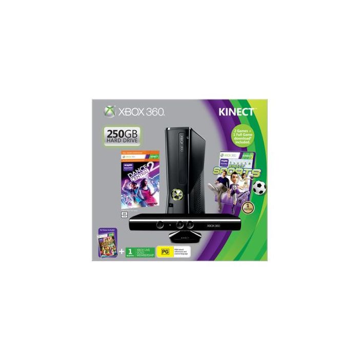 Xbox 360 2024 Kinect Bundle