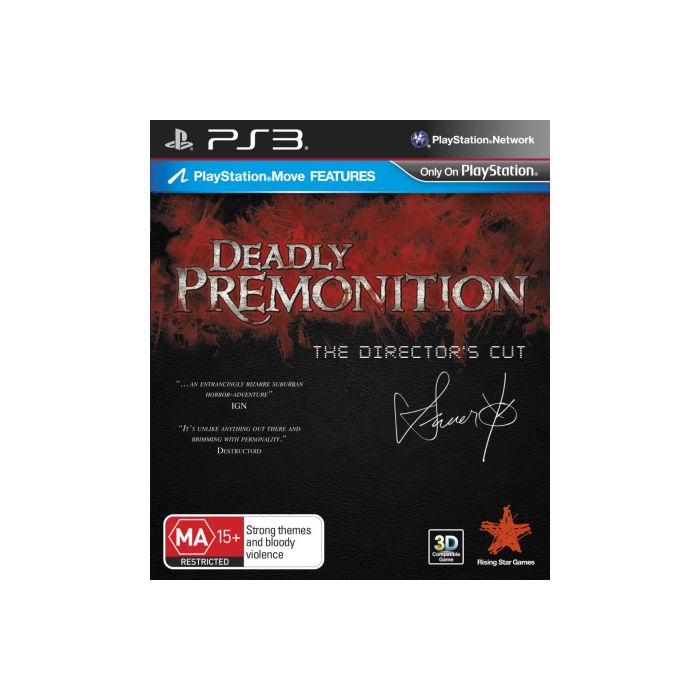 Deadly Premonition The Director s Cut PS3