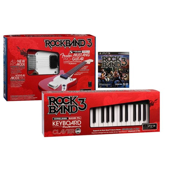 PS3 Rockand keytar online with stand