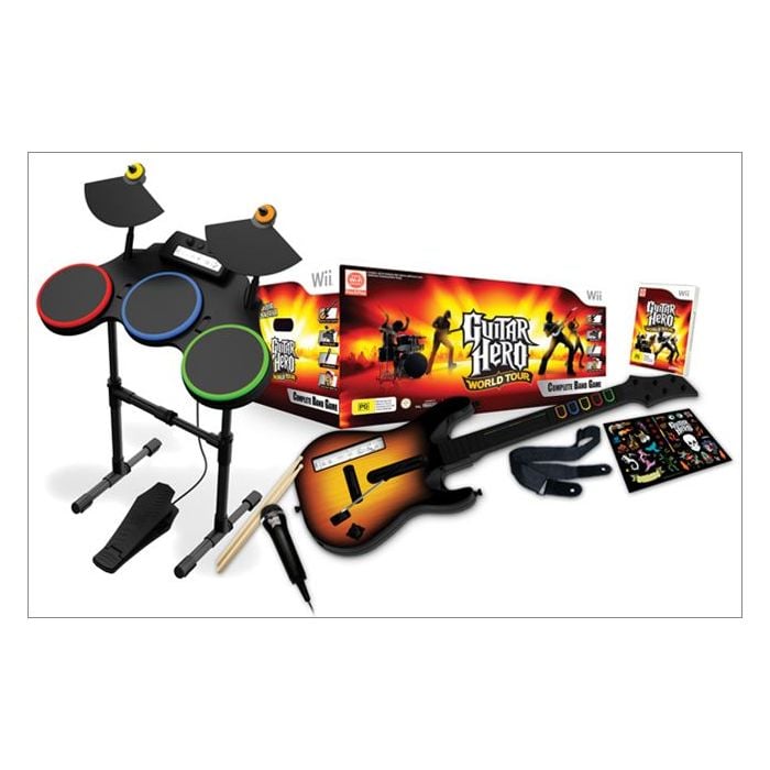 Wii store Guitar Hero Bundle