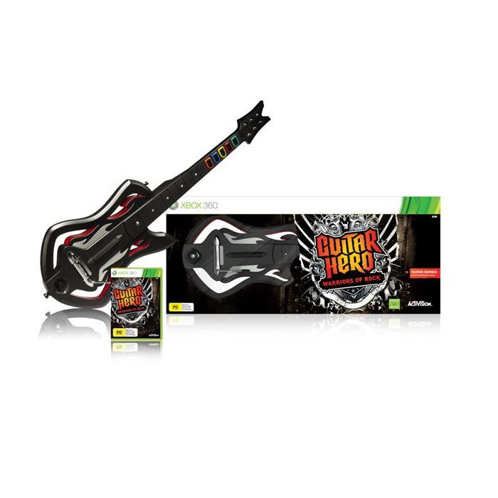 Xbox 360 Guitar fashion Hero Bundle