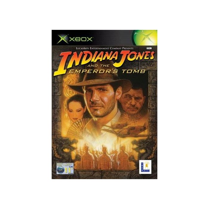 Indiana Jones and the Emperor s Tomb Xbox Original Pre Owned