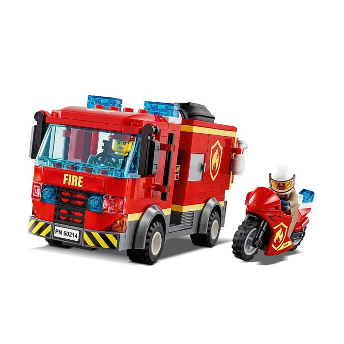 LEGO City Burger Bar Fire Rescue 60214