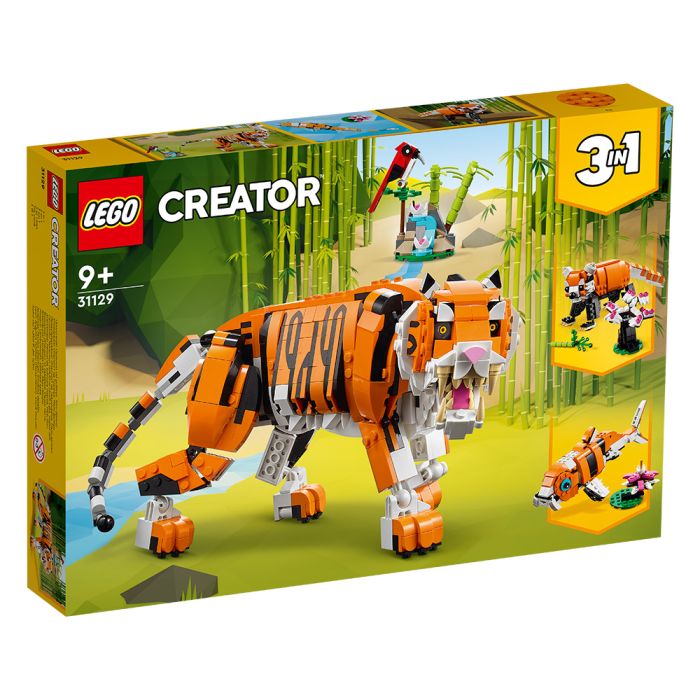 LEGO Creator 3 in 1 Majestic Tiger 31129