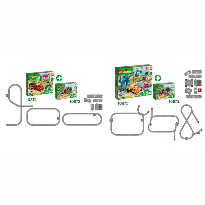 LEGO Duplo Train Bridge Tracks 10872