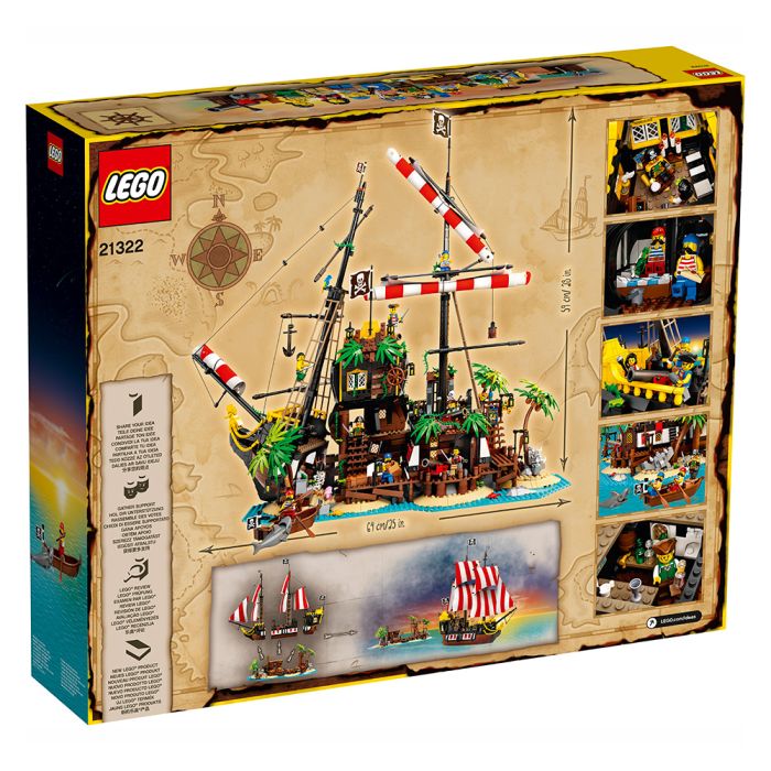 LEGO Ideas Pirates of Barracuda Bay 21322
