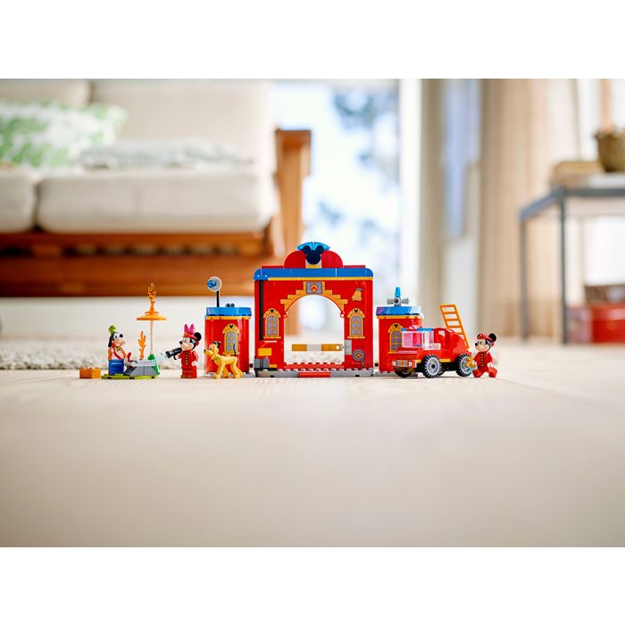 LEGO Mickey Friends Fire Truck Station 10776