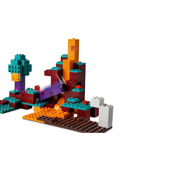 Minecraft lego warped forest on sale