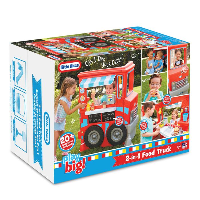 2 in 1 little tikes food truck sales