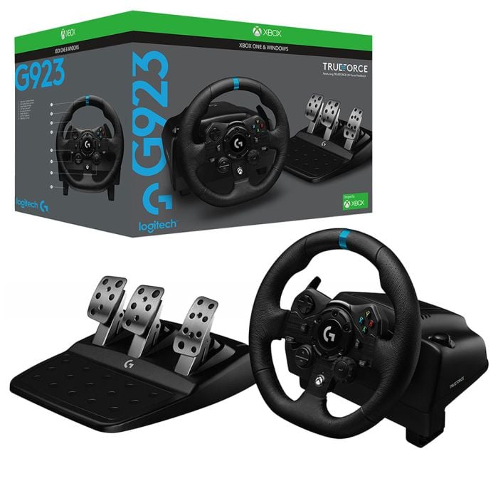Logitech G923 Trueforce Sim Racing Wheel for Xbox One Xbox Series X PC