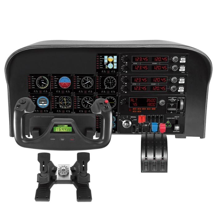 Logitech G Flight Yoke with Throttle Quadrant