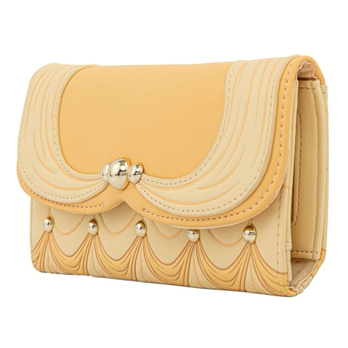Loungefly Disney s Beauty and the Beast Belle Dress Tri Fold Wallet