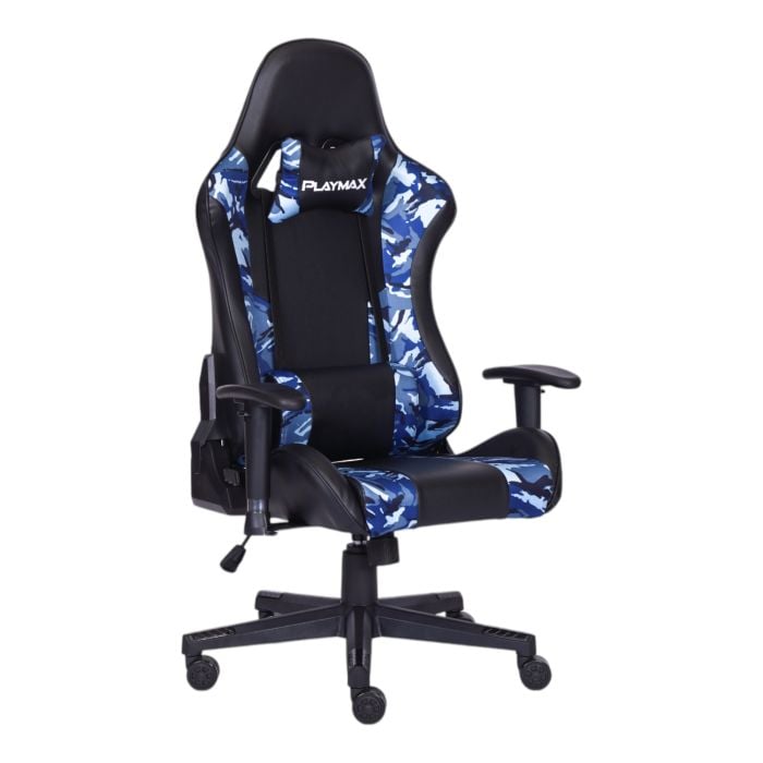 Playmax Elite Gaming Chair Blue Camo