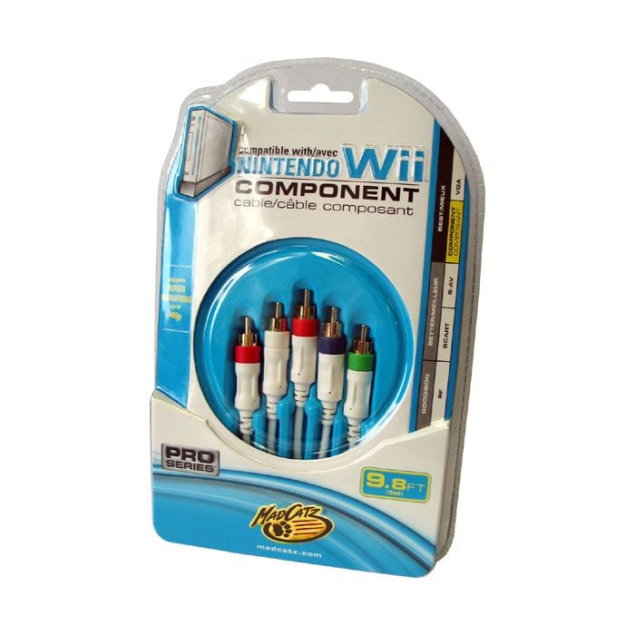 Wii component video cable sales