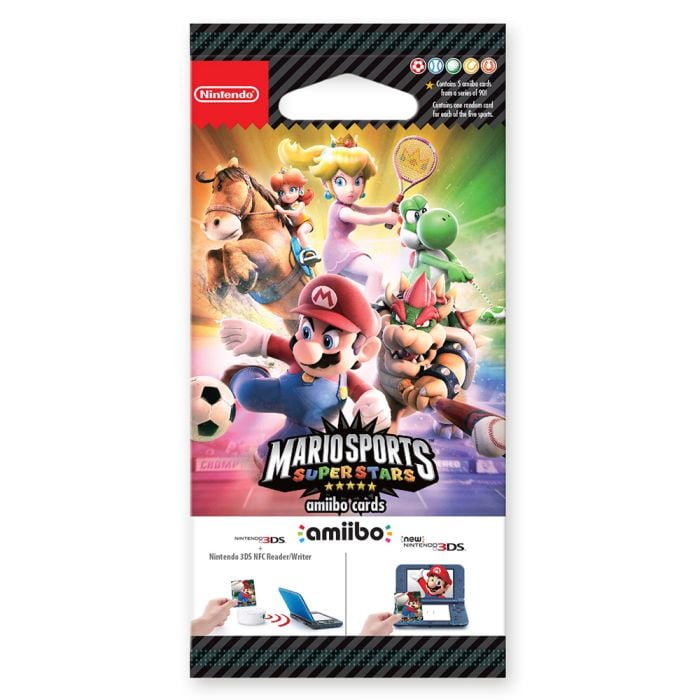 Mario Sports Superstars amiibo Cards Box