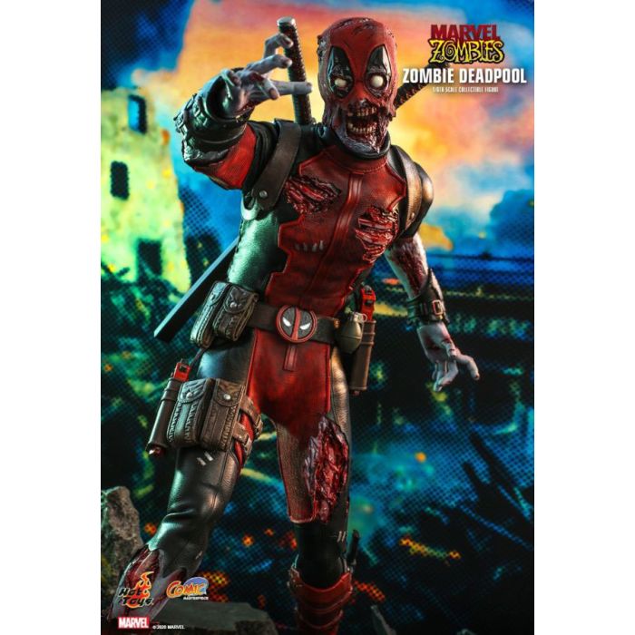 Marvel Zombies Comics Deadpool 1 6 Scale 12 Action Figure