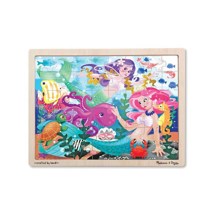 Melissa and doug mermaid puzzle hot sale
