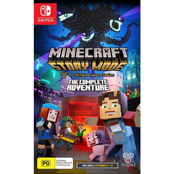 Minecraft story mode for nintendo switch discount