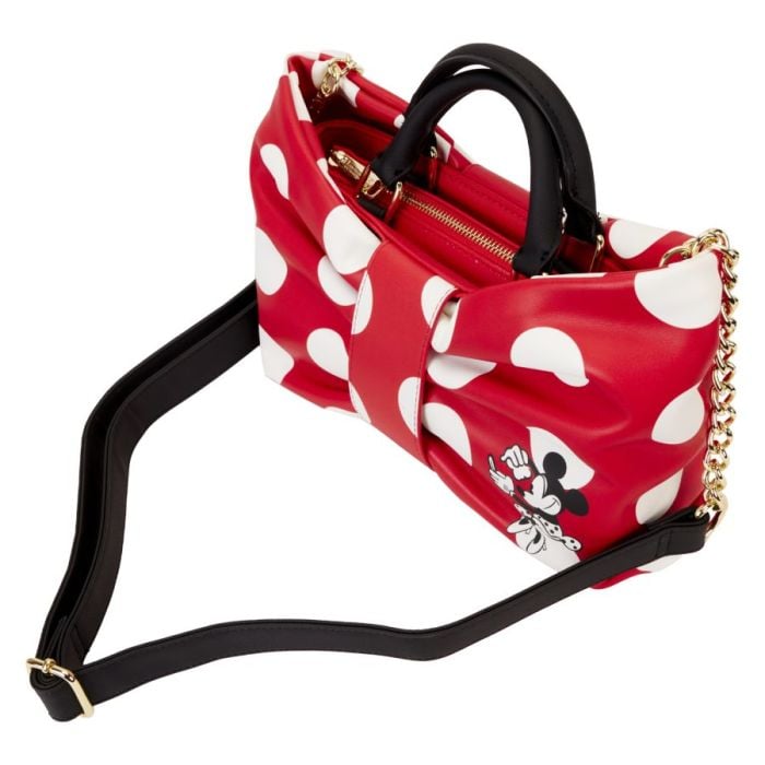 Loungefly faux leather minnie mouse crossbody bag online