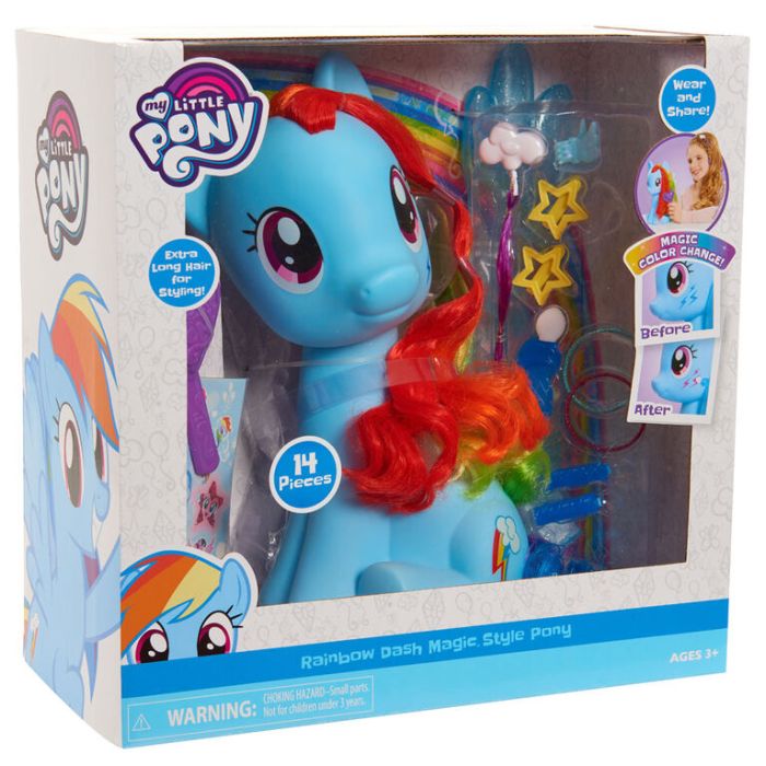 My Little Pony Rainbow Dash Styling Pony Doll