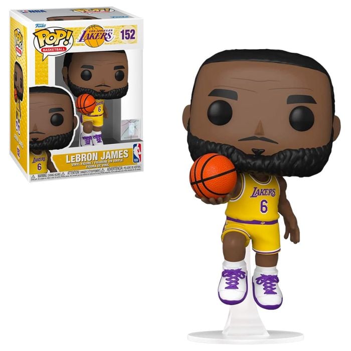 NBA Basketball Los Angeles Lakers LeBron James Funko POP Vinyl