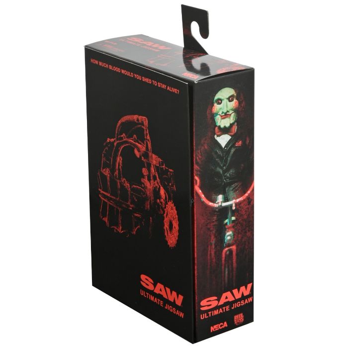 Neca Figure Jigsaw Ultimate Saw Ultimate Jigsaw Killer (Red Robe) 7" Inch Scale Action Figure NE –  Props