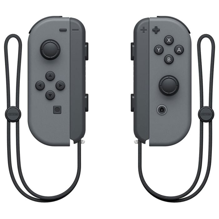 Nintendo Switch Joy Con Grey Controller Bundle Pre Owned