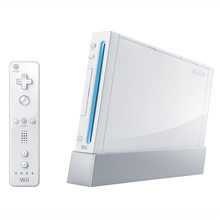 Nintendo Wii White Console With Gamecube Ports Pre Owned