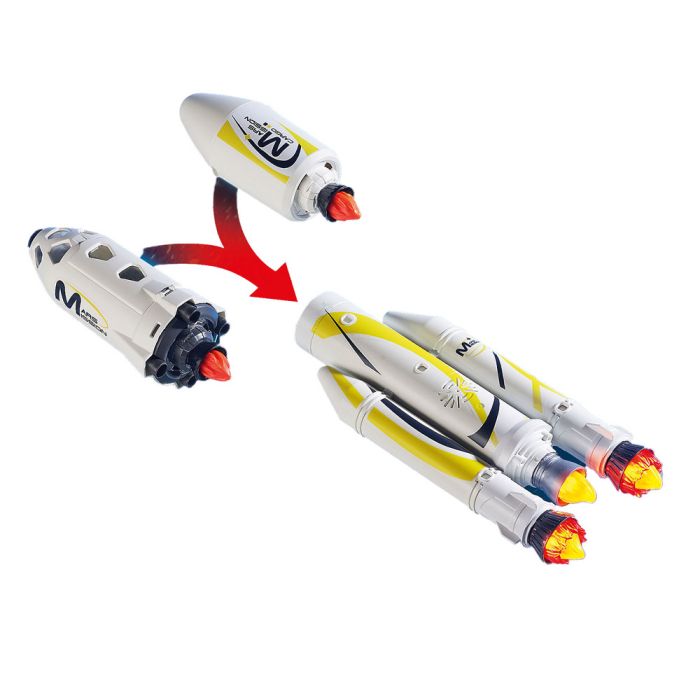 Playmobil Space Mission Rocket Launch Site with Lights and Sound Playset 9488