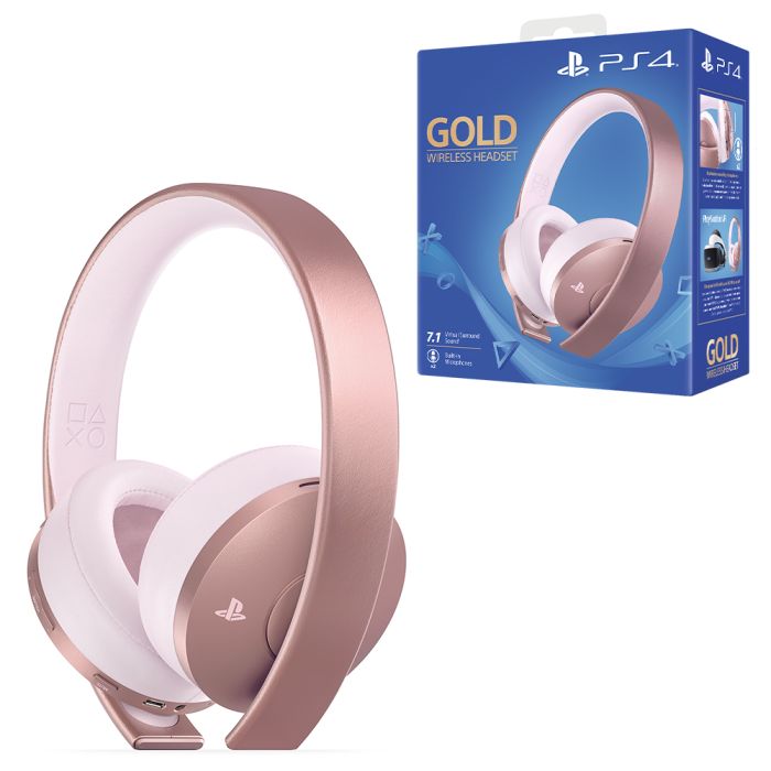 Rose gold wireless ps4 headset sale