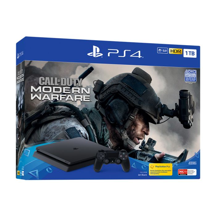 PlayStation 4 Slim 1TB Call of Duty Modern Warfare Console Bundle