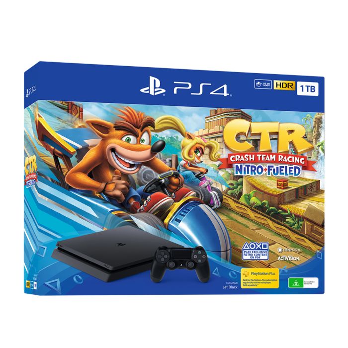 PlayStation 4 Slim 1TB Crash Team Racing Nitro-Fueled