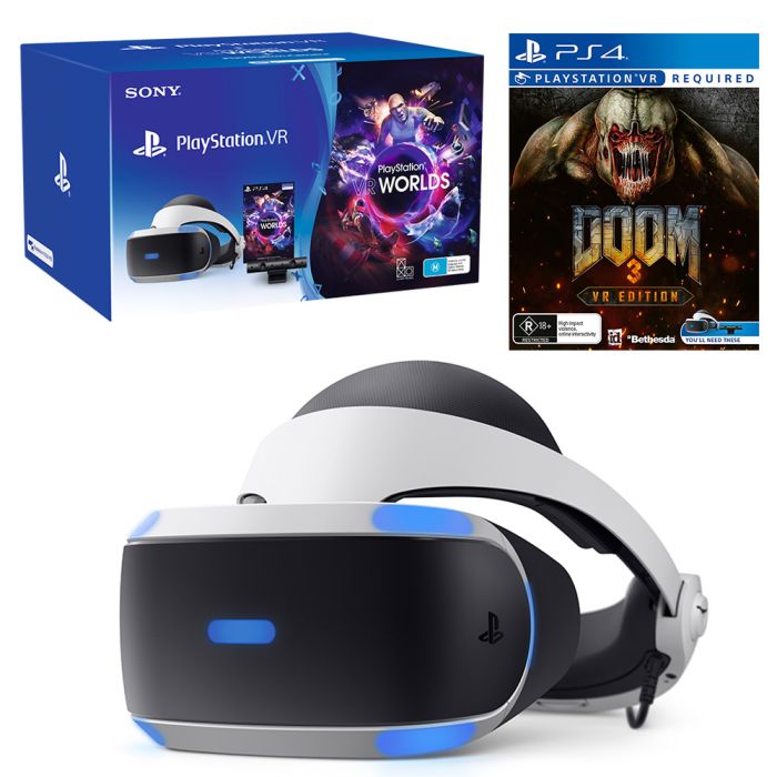 Playstation VR Starter Pack with Doom 3 VR Bundle