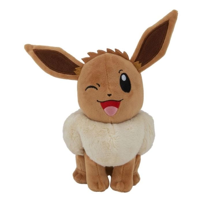 Pokemon 8 Eevee Winking Plush