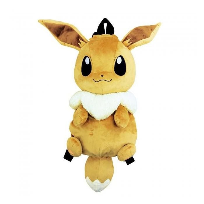 Pokemon Eevee Backpack With Zipper On Back