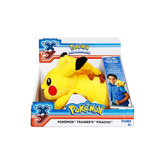 Pokemon XY Trainer s Pikachu Shoulder Plush