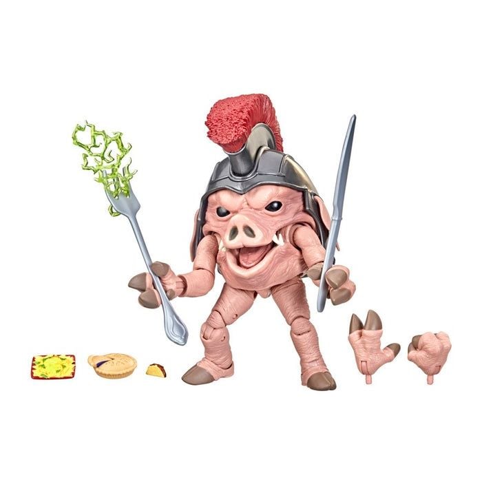 Mighty Morphin Power Rangers Lightning Collection Pudgy Pig Figure With Special Edition Lunchbox