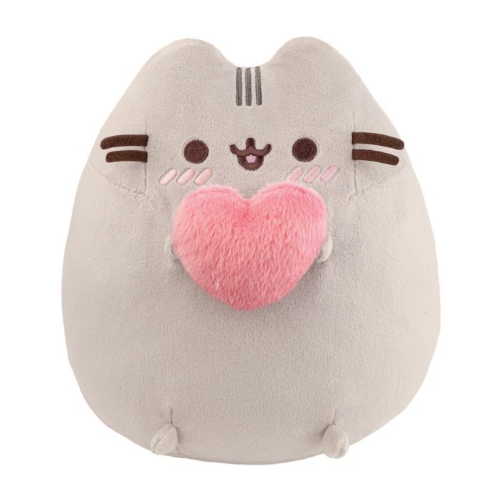 Pusheen Holding Heart Plush