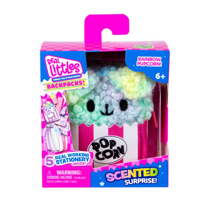 Real Littles Backpack S9 Scented Surprise Rainbow Pupcorn