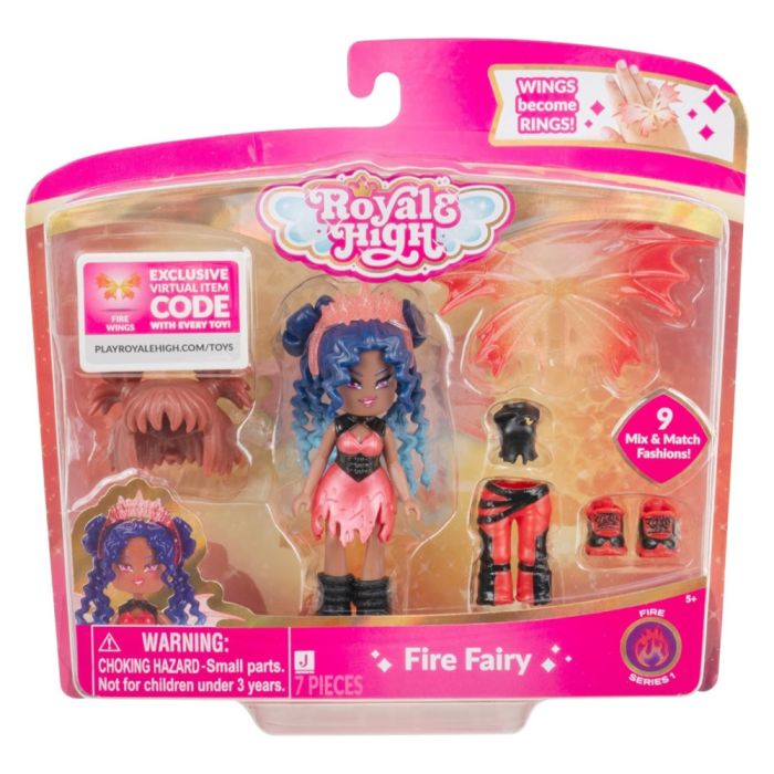 Royale High Fire Fairy S1 Deluxe Core Figure