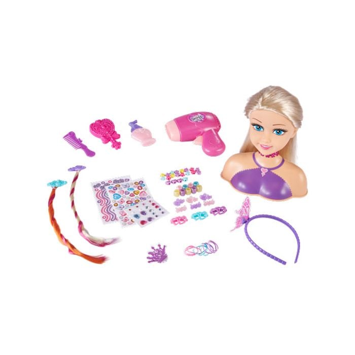 Sparkle Girlz Deluxe Styling Head with Accessories