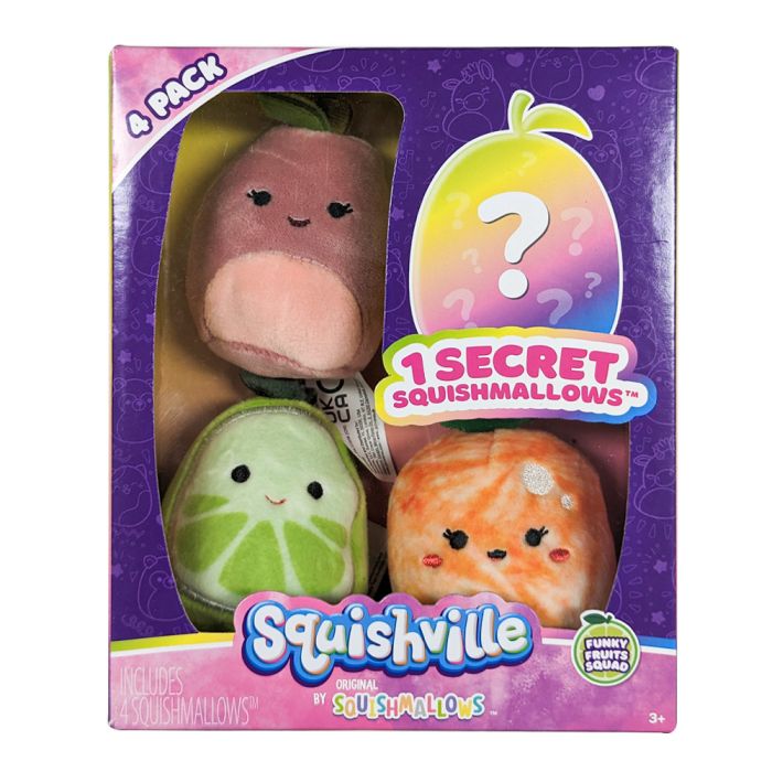 Fruit capsule bundle squishmallow hotsell 4