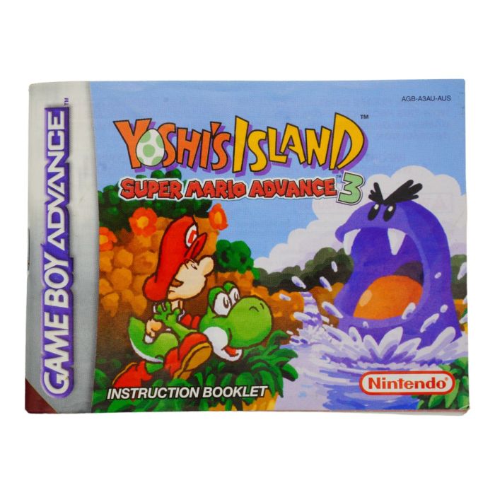 Jeu Super Mario Advance 3 Pour Game Boy Advance - État Correct, Fonctionnel