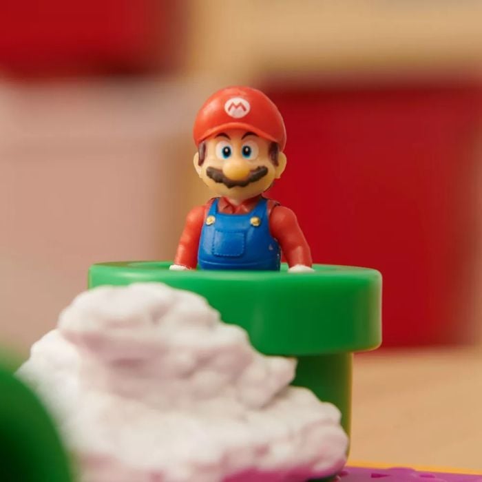 Super Mario Movie Mini World Playset Van