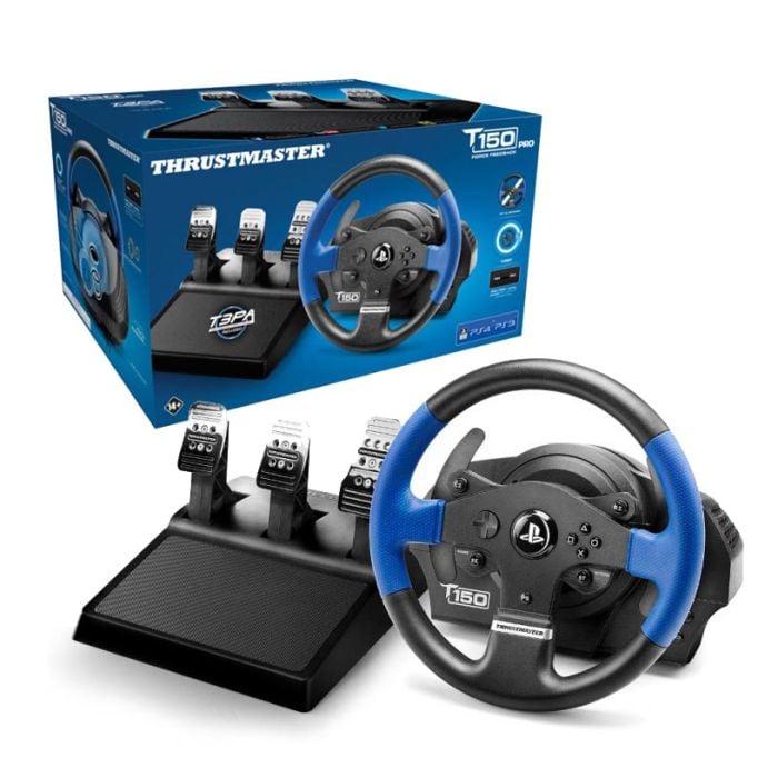 Thrustmaster T150 Pro Force Feedback Wheel for PS5/PS4/PS3 & PC