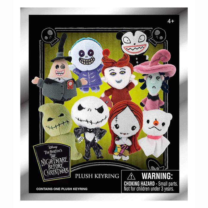 The Nightmare Before Christmas Plush Keyring Blind Bag