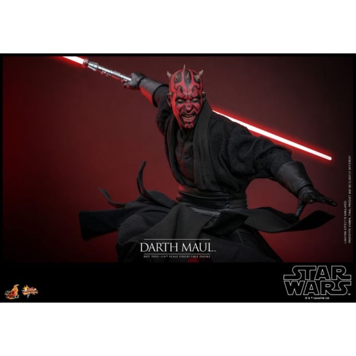 Hot Toys Star Wars Episode I The Phantom Menace Darth Maul 1 6 Scale Collectable Action Figure