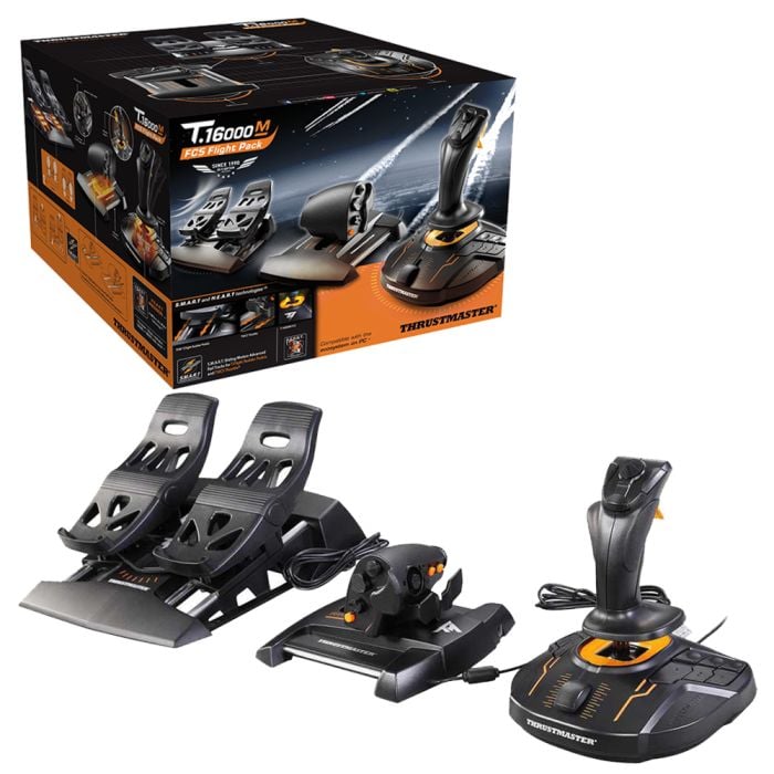 Buy Thrustmaster T.16000M FCS Flight Pack | Flight Game Controller |  Joystick | PC Online at Low Prices in India | ThrustMaster Video Games -  Amazon.in