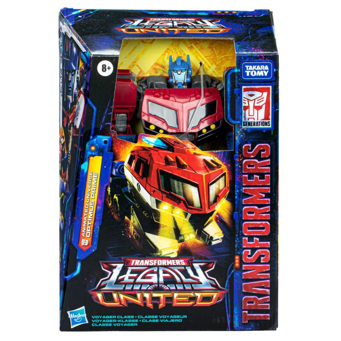 Transformers Legacy United Animated Universe Optimus Prime Voyager Class Action Figure